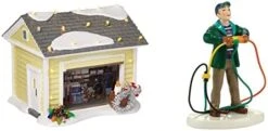 Department 56 Snow Village National Lampoon Christmas Vacation The Griswold Holiday Garage Lit Building & National Lampoon Christmas Vacation The Griswold Family Tree Accessory Figurine -Department 56 Shop 4125GwXer6L. AC