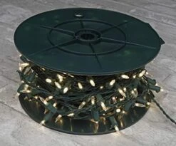 2 Packs Of DecoBrite LED 69ft (21m) 300 Ct Christmas String Lights Warm White - Green Wire, Indoor Outdoor Decorations For Christmas Tree, Patio, Garden (300-Warm White) 16 2 Packs Of DecoBrite LED 69ft (21m) 300 Ct Christmas String Lights Warm White - Green Wire, Indoor Outdoor Decorations For Christmas Tree, Patio, Garden (300-Warm White) -Department 56 Shop 412XmUL82TL. AC