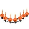 Konictom 7 Count Halloween Pumpkin Bubble Lights,7.1ft Vintage Orange Halloween String Light For Indoor Decor - Fairy Halloween Lighting For Bedroom, Porch, House, Halloween Party Decorations -Department 56 Shop 413Yb6uQN6L