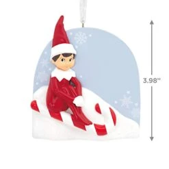 Hallmark Personalized Christmas Ornament, Elf On The Shelf (0002HCM5498) -Department 56 Shop 414Blec8dVL