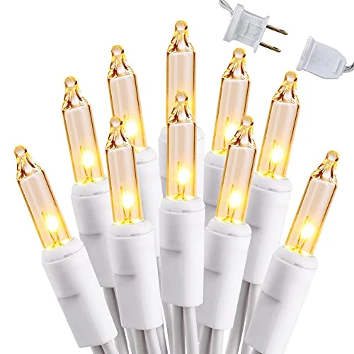 Brizled Clear Christmas Lights, 300 Count 69.6ft Incandescent White Lights String, Connectable 120V UL Certified Indoor/Outdoor White Light On White Wire For Room, Birthday, Wedding, Party, Warm White 1 Brizled Clear Christmas Lights, 300 Count 69.6ft Incandescent White Lights String, Connectable 120V UL Certified Indoor/Outdoor White Light On White Wire For Room, Birthday, Wedding, Party, Warm White