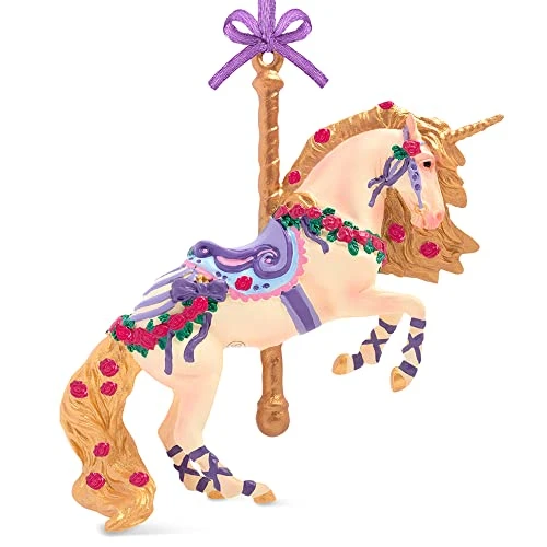 Breyer Horses 2022 Holiday Collection | Carousel Ornament - Rosalie | Model #700683 1 Breyer Horses 2022 Holiday Collection | Carousel Ornament - Rosalie | Model #700683