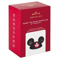Hallmark Keepsake Christmas Ornament 2020, Disney The Mickey Mouse Club 65th Anniversary, Musical (1999QXD6481) -Department 56 Shop 414Wr9kBBCL