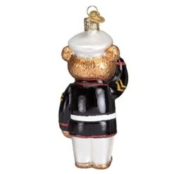 Old World Christmas Marine Glass Blown Ornaments For Christmas Tree Bear -Department 56 Shop 414XchiMhwL