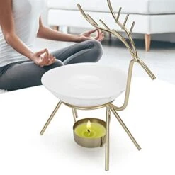 Metal Reindeer Tea Light Candle Holders, Christmas Decoration For Home, Reindeer Candle Holder, Metal Candle Holder, Christmas Candle Holder