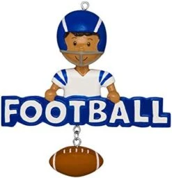 Personalized Football Ornament - Sports Ornaments For Christmas Tree, NCAA Football Ornaments, Football Christmas Ornament, Football Coach Gifts - Football Banner - Free Customization -Department 56 Shop 414yXEEAFCL. AC