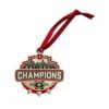 Heritage Pewter Georgia 2021-2022 National Champions Ornament | Hand-Sculpted Christmas Tree Ornament