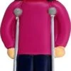 On Crutches - Christmas Ornament (Female Brunette) 26 On Crutches - Christmas Ornament (Female Brunette) -Department 56 Shop 415sQrwZQzL