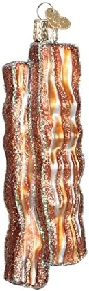 Old World Christmas Ornaments: Bacon Strips Glass Blown Ornaments For Christmas Tree 5 Old World Christmas Ornaments: Bacon Strips Glass Blown Ornaments For Christmas Tree - Image 5