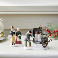 Department 56 Dickens' Village The Coffee Stall Building And Accessory Figurine (Set Of 2) -Department 56 Shop 416bOPYDzEL