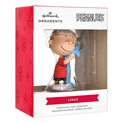 Hallmark Peanuts Linus Hugging Blanket Christmas Ornament, Multicolor (0002HCM9371) 3 Hallmark Peanuts Linus Hugging Blanket Christmas Ornament, Multicolor (0002HCM9371) - Image 3