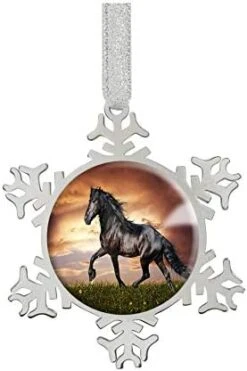 Fashion Image Snowflake Ornaments Silver 2.9"X2.6"X0.3"inches Home Decoration Christmas Tree Hanging Ornaments (Lovely-Penguin) -Department 56 Shop 417fmGP8vQL. AC
