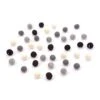Glaciart One Wool Felt Ball Garland - Pom Pom Garland - 9 Feet, 40 Balls, 4 Monochrome Colors, Pom Pom Decorations, Nursery Decor, Bunting, Birthday Party Decorations, Easter, Photo Prop 13 Glaciart One Wool Felt Ball Garland - Pom Pom Garland - 9 Feet, 40 Balls, 4 Monochrome Colors, Pom Pom Decorations, Nursery Decor, Bunting, Birthday Party Decorations, Easter, Photo Prop -Department 56 Shop 418DXRn430L