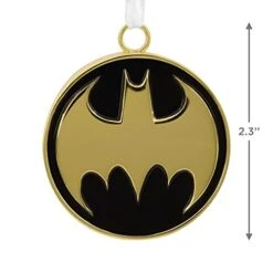 Hallmark DC Comics Batman Bat-Signal Christmas Ornament, Metal (0002HCM9219) -Department 56 Shop 419FaqTMHeL