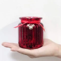 Gorgeous Home Christmas Decorative Candle Holders Mercury Glass Tealight Candle Holders Set Of 3 -Department 56 Shop 419yOhx4s8L