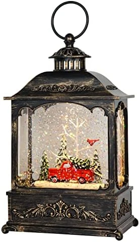 GenSwin Nativity Musical Lighted Water Lantern Christmas Snow Globe With 6 Hour Timer, Battery Operated & USB Powered Singing Swirling Glitter Snow Globe Lantern Christmas Holiday Home Decor Gift(11”) 8 GenSwin Nativity Musical Lighted Water Lantern Christmas Snow Globe With 6 Hour Timer, Battery Operated & USB Powered Singing Swirling Glitter Snow Globe Lantern Christmas Holiday Home Decor Gift(11”) - Image 8