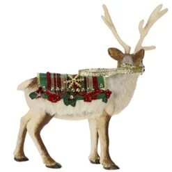 HMK Keepsake 2019 Father Christmas's Reindeer Ornament -Department 56 Shop 41B6VRvMDFL