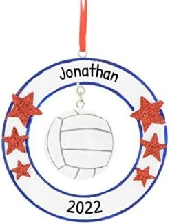 Personalized Volleyball Ornaments For Christmas Tree - Volleyball Gifts, Volleyball Coach Gift, Volleyball Decorations, Gifts For Volleyball Players - Volleyball Star - Free Customization 19 Personalized Volleyball Ornaments For Christmas Tree - Volleyball Gifts, Volleyball Coach Gift, Volleyball Decorations, Gifts For Volleyball Players - Volleyball Star - Free Customization -Department 56 Shop 41BKj70r2XL. AC