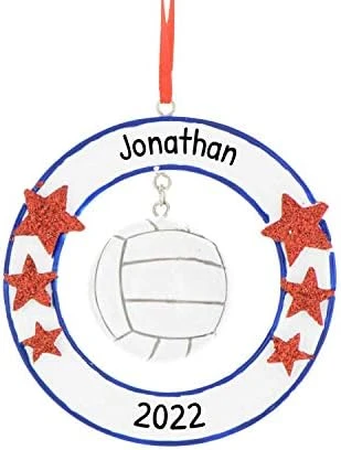 Personalized Volleyball Ornaments For Christmas Tree - Volleyball Gifts, Volleyball Coach Gift, Volleyball Decorations, Gifts For Volleyball Players - Volleyball Star - Free Customization 6 Personalized Volleyball Ornaments For Christmas Tree - Volleyball Gifts, Volleyball Coach Gift, Volleyball Decorations, Gifts For Volleyball Players - Volleyball Star - Free Customization - Image 6