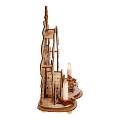 Kurt S. Adler Kurt Adler 10.82-Inch Battery-Operated LED Wood Village House, Multi -Department 56 Shop 41BO2bpndSL