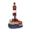 Christmas Village Lighthouse - Lighted Musical Snow Village Collectible Building - Perfect Addition To Your Christmas Indoor Decorations & Holiday Displays - A Thoughtful Gift For Your Loved Ones