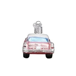 Old World Christmas Glass Blown Ornament Classic Car (46023) , Pink -Department 56 Shop 41BYGs3cZWL