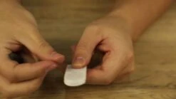 WATERGLIDE 24 Pack Fairy Lights Battery Operated (Included), 6.5ft 20 LED Mini String Lights, Waterproof Silver Wire Firefly Starry Lights For DIY Wedding Christmas Party Mason Jars Decor, Cool White -Department 56 Shop 41BZPfnYz2L