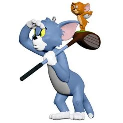 Hallmark Keepsake Christmas Ornament 2019 Year Dated Tom And Jerry Tee For Two Golf