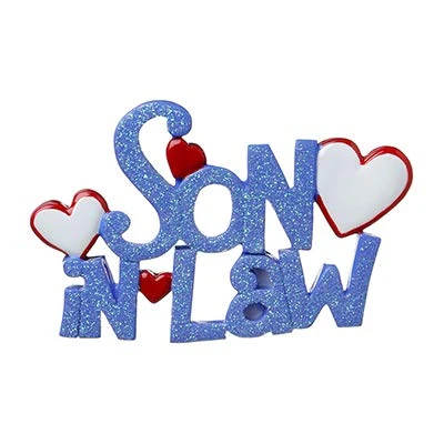 Personalized Son In Law Christmas Ornaments 2022 - Son Ornament 2022, For Son In Law, 2022 Family Christmas Ornament, Son In Law Ornament, My Favorite Son In Law - Free Customization 1 Personalized Son In Law Christmas Ornaments 2022 - Son Ornament 2022, For Son In Law, 2022 Family Christmas Ornament, Son In Law Ornament, My Favorite Son In Law - Free Customization