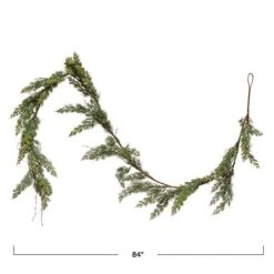Creative Co-Op 72" L Faux Cedar Garland, Green -Department 56 Shop 41CCeydKrrL