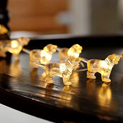 Fairy Labrador String Lights Unique Decorative Lights Dog Gifts For Girls Cute Lights 20LEDs 8ft Battery Operated For Birthday Dog Lover Xmas Thanksgiving Decor 3 Fairy Labrador String Lights Unique Decorative Lights Dog Gifts For Girls Cute Lights 20LEDs 8ft Battery Operated For Birthday Dog Lover Xmas Thanksgiving Decor - Image 3
