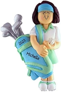 Personalized Golf Christmas Ornaments 2022 - Golfer Ornament, Golf Decor, Golf Ornament, Golf Themed Gifts For Men, Golf Decorations - Caucasian Male - Free Customization -Department 56 Shop 41CzVyTzpIL. AC