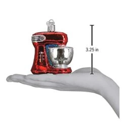 Old World Christmas Ornaments: Chef's Collection Glass Blown Ornaments For Christmas Tree, Mixer -Department 56 Shop 41D3ScXIRwL