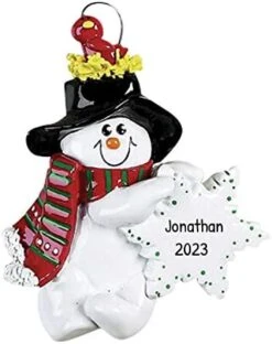 Personalized Snowman Christmas Ornaments - Snowman Ornaments 2022, Frosty Snowman Ornaments, Frosty Friends Ornaments, Snow Buddies 2022 Ornament - Catching Snowflakes - Free Customization -Department 56 Shop 41DsFZ15l7L. AC