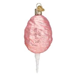 Old World Christmas Cotton Candy Glass Ornament Free Box 32408 New -Department 56 Shop 41E7dutE0RL