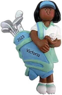 Personalized Golf Christmas Ornaments 2022 - Golfer Ornament, Golf Decor, Golf Ornament, Golf Themed Gifts For Men, Golf Decorations - Caucasian Male - Free Customization -Department 56 Shop 41ECkpzoKoL. AC