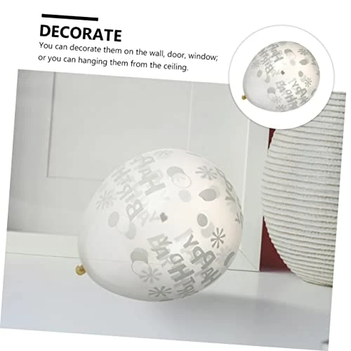 OFFSCH 50pcs Transparent Luminous Balloon Baby Balloon Clear Ballons Wedding Decoration Polka Dot Balloons Halloween Party Nativity Decor Emulsion Party Decor Balloon Aluminum Foil Set 3 OFFSCH 50pcs Transparent Luminous Balloon Baby Balloon Clear Ballons Wedding Decoration Polka Dot Balloons Halloween Party Nativity Decor Emulsion Party Decor Balloon Aluminum Foil Set - Image 3