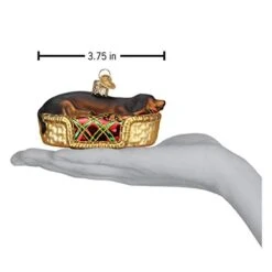 Old World Christmas Ornaments Sleepy Dachshund Glass Blown Ornaments For Christmas Tree 13 Old World Christmas Ornaments Sleepy Dachshund Glass Blown Ornaments For Christmas Tree -Department 56 Shop 41EXJsU1PgL