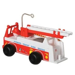 Hallmark Keepsake Christmas Ornament 2021, Fisher-Price Vintage Fire Engine -Department 56 Shop 41EwjUVNXTS