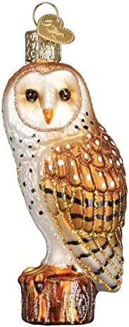 Old World Christmas Ornaments: Owls Glass Blown Ornaments For Christmas Tree, 3 X 3 7 Old World Christmas Ornaments: Owls Glass Blown Ornaments For Christmas Tree, 3 X 3 - Image 7