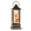 DearHouse Singing Musical Lighted Christmas Snowman Water Glittering Swirling Snow Globe Lantern With Music Christmas Home Decoration And Gift Snowman Family, Battery Operated (Santa) -Department 56 Shop 41G3Ou8lpfL