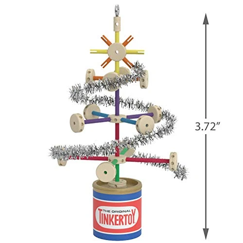 Hallmark Keepsake Christmas Ornament 2019 Year Dated Tinkertoy Tree, 5 Hallmark Keepsake Christmas Ornament 2019 Year Dated Tinkertoy Tree, - Image 5