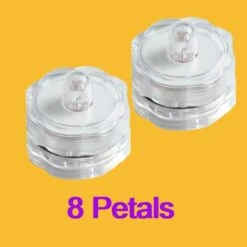 TDLTEK Waterproof Submersible Led Lights Tea Lights For Wedding, Party, Decoration (12 Pieces, Clear White) -Department 56 Shop 41GevWFfjcL