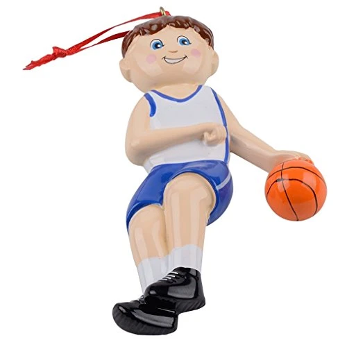 MAXORA Personalized Basketball Boy Ornament - Basketball Player Christmas Ornament - Custom Basketball Decor - Sports Keepsake Gifts For Basketball Lover - Free Customization 2 MAXORA Personalized Basketball Boy Ornament - Basketball Player Christmas Ornament - Custom Basketball Decor - Sports Keepsake Gifts For Basketball Lover - Free Customization - Image 2