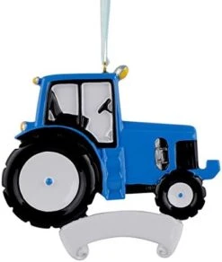 Personalized Green Tractor Ornament Farm Christmas Tree Ornament Holiday Keepsake Gifts For Boys, Grandpa Farmer, Baby, Toddler, Kids Tractor Gifts - Free Customization -Department 56 Shop 41GxZYz6ilL. AC