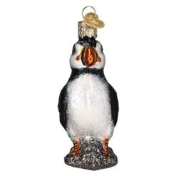 Old World Christmas Ornaments Puffin Glass Blown Ornaments For Christmas Tree -Department 56 Shop 41HYqK94fSL