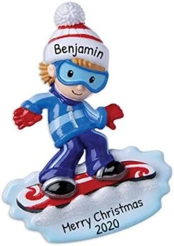 Personalized Snowboard Boy Christmas Tree Ornament 2021 - Athlete Man Yellow Red Blue Outfit Goggles Downhill Active Winter Game School Teacher Hobby Utah Ride Year Gear Burton - Free Customization 20 Personalized Snowboard Boy Christmas Tree Ornament 2021 - Athlete Man Yellow Red Blue Outfit Goggles Downhill Active Winter Game School Teacher Hobby Utah Ride Year Gear Burton - Free Customization -Department 56 Shop 41I0UPtBpyL. AC