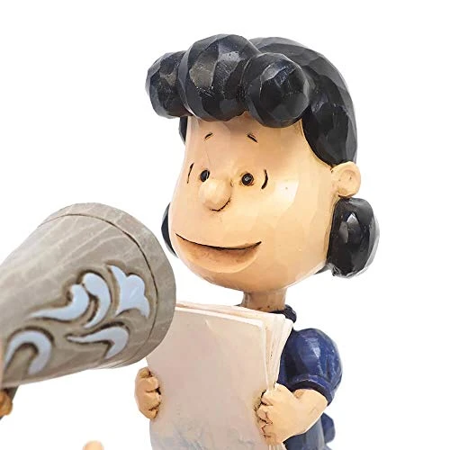 Enesco Jim Shore Peanuts Christmas Pageant Charlie Brown And Lucy Directors Figurine, Multicolor 5 Enesco Jim Shore Peanuts Christmas Pageant Charlie Brown And Lucy Directors Figurine, Multicolor - Image 5