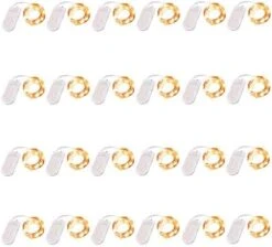 24 Pack Fairy Lights Battery Operated 6.6ft 20 Led Mini String Lights Silver Wire Starry Lights For DIY Wedding Party Festival Halloween Christmas (Cool White) 29 24 Pack Fairy Lights Battery Operated 6.6ft 20 Led Mini String Lights Silver Wire Starry Lights For DIY Wedding Party Festival Halloween Christmas (Cool White) -Department 56 Shop 41IMsWgSSiL. AC