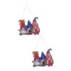 Didiseaon 2pcs Pendant Ornament Sign Wood Home Celebration Decorative Decor For Outdoor Hanging Decorations Hanger A Party Gnome Plaque Style Independence Day Th Festive American -Department 56 Shop 41IVEKxrV1L